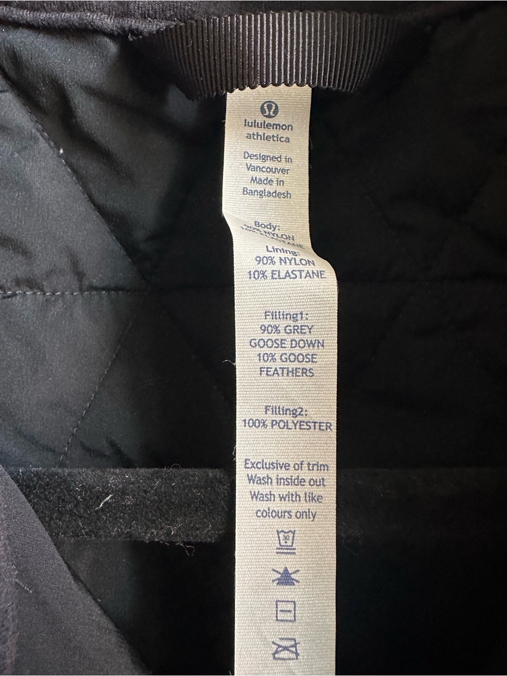 lululemon athletica Black Athletic Vest - Picture 5 of 5